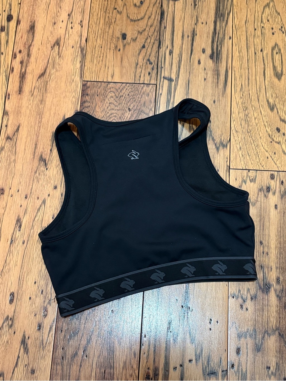 Rabbit Black UtiliBRA-vo Sports Bra Size Medium - Picture 2 of 4